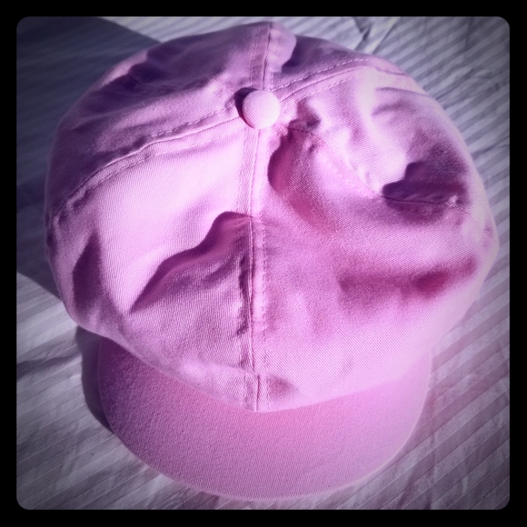 Baby Pink Cabbie Hat - Poofy Cap! - Picture 8 of 8